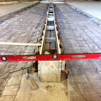 Concrete commercial drain system